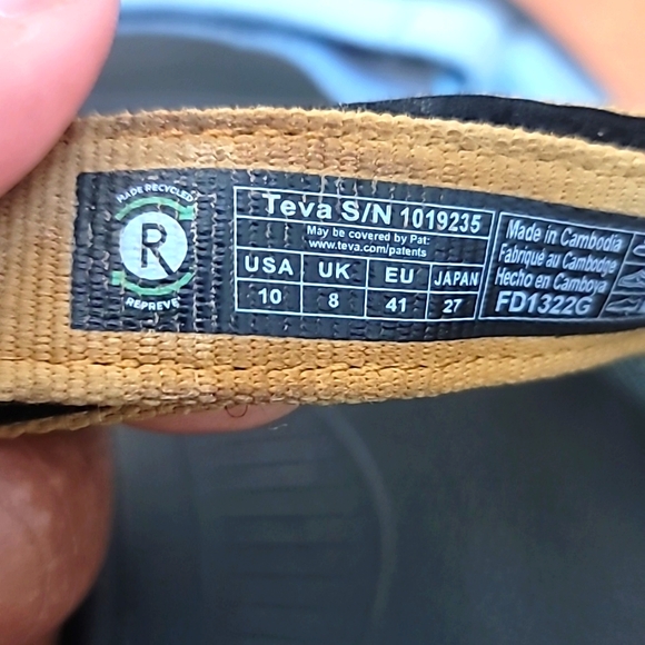 TEVA HURRICANE WOMEN'S XIT2 STRAPPY HIKING WATERPROOF MULTICOLOR SANDAL SIZE 10 - Picture 8 of 11